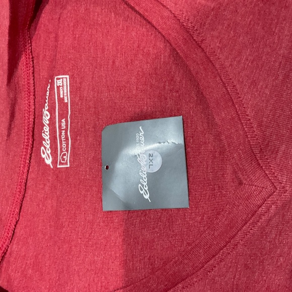 Eddie Bauer Favorite Long Sleeve V Neck Tee, Size XXL, NWT - Picture 6 of 6